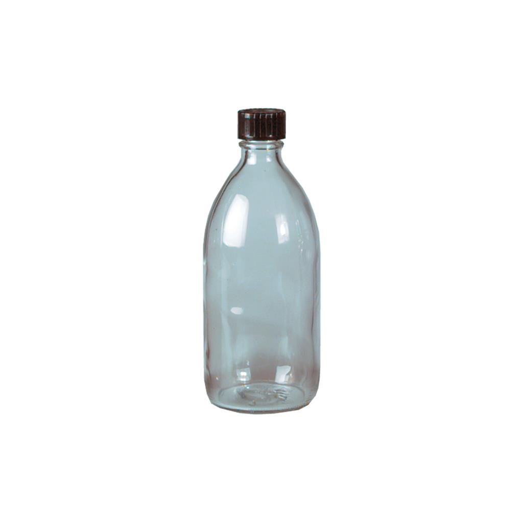Enghals-Verpackungsflasche, 100ml Klarglas, GL 22