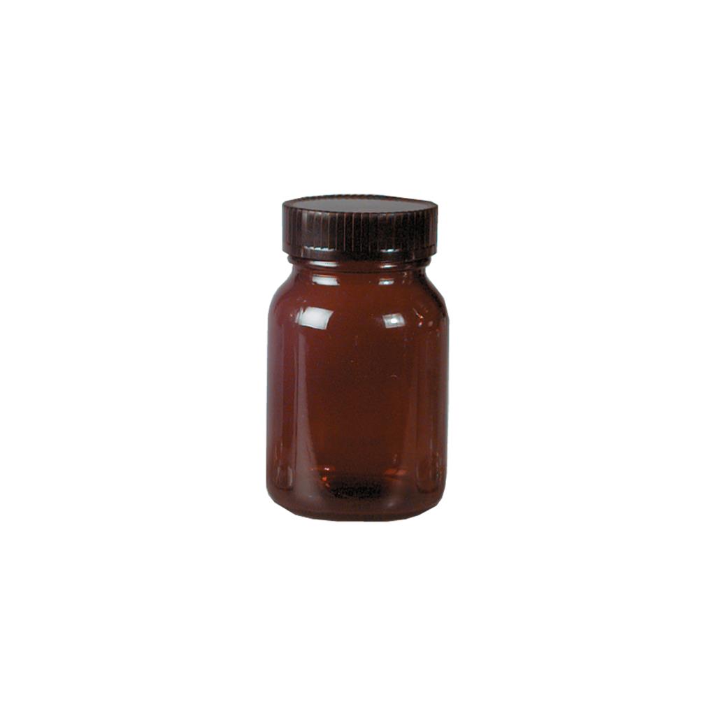 Weithals-Verpackungsflasche, 30ml Braunglas, GL 32