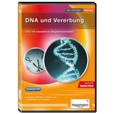 DNA und Vererbung Didaktische DVD, Schullizenz, Tablet-Version