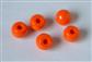 Brom-Atom, orange 1 Loch, d 17 mm, 10 Stück