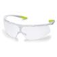 Schutzbrille super fit SV Performance farblos, weiß-lime